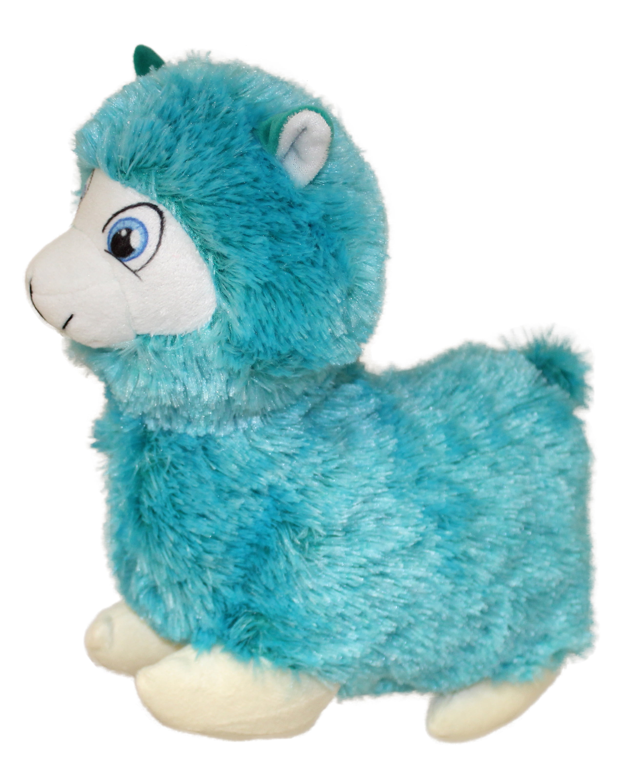 #Plushpals 11" Llama Alpaca Stuffed Animal Plush Toy Soft & Fluffy - Blue