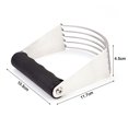 thumbnail image 2 of Simple Craft Pastry Cutter For Baking - Stainless Steel Pastry Blender Tool With Comfortable Grip Handle - Heavy Duty Dough Cutters & Dough Blender For Mixing Butter, Flour, and More, 2 of 5