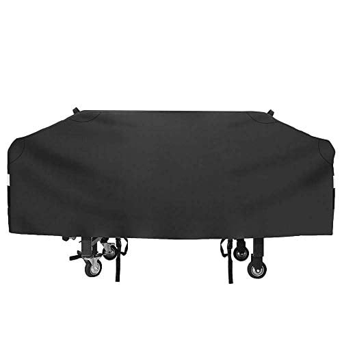 Come with Support Pole SunPatio Outdoor Grill Griddle Cover Compatible for Blackstone Nexgrill 28 inch 2 Burner Griddle Heavy Duty FadeStop Flat Top Griddle Station Cover with Waterproof Sealed Seam 