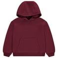 thumbnail image 4 of STITCH & STONE Boys 3-Pack Hoodies - Soft Cotton, Pullover Sweatshirts - Burg, Sizes 4/5, 4 of 5