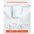 thumbnail image 2 of VEVOR Accessoire de Bidet pour Toilettes Auto-Nettoyant Buses Doubles Pression Réglable, 2 of 9