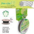 thumbnail image 3 of El Beadsmith Flex-Rite Nylon Recubierto de 49 hilos, Acero Inoxidable, 3 of 3