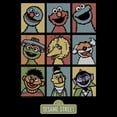 thumbnail image 2 of Women's Sesame Street 9 Panel Puppet Grid  Graphic T-Shirt, 2 of 4
