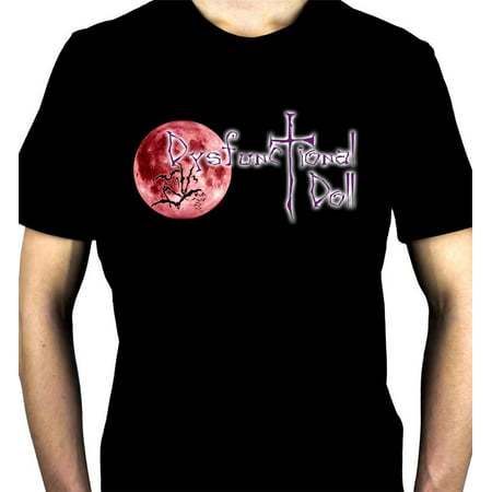 Dysfunctional Doll Original Logo T-Shirt Gothic Halloween Clothing