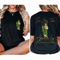 thumbnail image 3 of San Judas Tadeo Latino 2 Sides T-Shirt Classic Cotton Fabric Suitable for men and women, 3 of 9