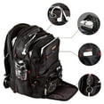 OPACK Extra Large RFIDSafe Travel Backpack with USB Charging Port