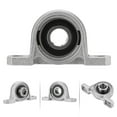 thumbnail image 3 of KP001 12mm Pillow Block Bearings Flange Bore Auto Self Adjust Center Mounted Support, 3 of 4