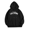 thumbnail image 4 of XIYON Mens Hoodies Men's Casual Sports Letter Print Long Sleeve Hooded Top Mens Hoodies Pullover Streetwear, 4 of 4