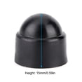 thumbnail image 4 of Accessory 10pcs 15mm/0.59in M8 Plastic Hex Screws Nuts Head Cap Cover Accessory, 4 of 7