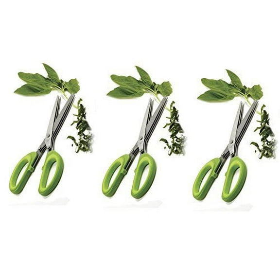 Norpro Triple Blade Herb Scissors 3 Pack 3