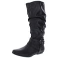 thumbnail image 1 of Cliffs by White Mountain Womens Fairfield Buckle Riding Boots, 1 of 2