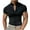 Black, variant on Men's Slim Fit Deep V Neck T Shirt With Chain Detail Casual Comfortable Summer Tee For Daily Wear Home Outing Leisure T-shirts for Men