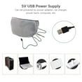thumbnail image 4 of Amdohai USB Electric Heating Waist Belt Adjustable Lumbar Heating Pad Comfortable Warming Lumbar Belt for Menstrual Cramp Lumbar Abdominal Leg Pain, 4 of 6