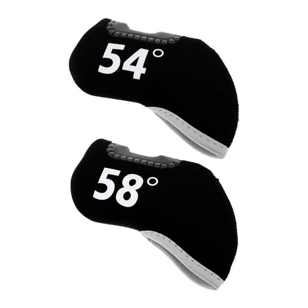 Funda protectora para cabeza de palo de golf, para hombre y mujer 2 uds 54 58 grados