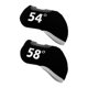 thumbnail image 1 of Funda protectora para cabeza de palo de golf, para hombre y mujer 2 uds 54 58 grados, 1 of 9