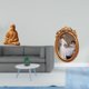 thumbnail image 2 of Estatua Del Sagrado Corazón De Jesús Coleccionable Con Marco De Fotos De Resina Ornamentado, Soporte Decorativo De Mesa Para Oficina, Dormitorio, Regalo, 2 of 8