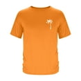 thumbnail image 4 of Styesk T-Shirts pour Homme Mode Décontractée Imprimé Col Rond Pull T-Shirt Manches Courtes Blouse, 4 of 5