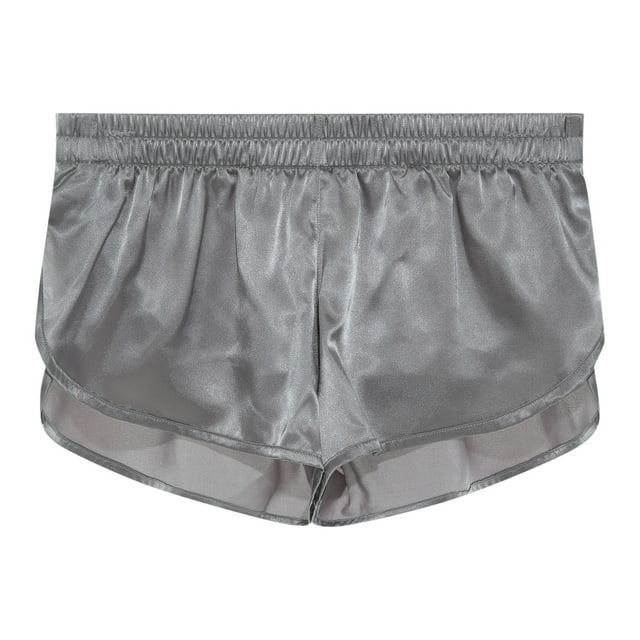 Briefs for Men Mens Solid Color Casual Elastic Mid-Waist Shorts Underwear