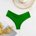 thumbnail image 2 of Summer Savings! TAGOLD Plus Size Summer Swimsuit for Women,Women's New Fashion Scarless Low Waist Solid Swimming Trunks, 2 of 4