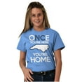 thumbnail image 3 of North Carolina You're Home Here Cute Men's Graphic T Shirt Tees Brisco Brands X, 3 of 6