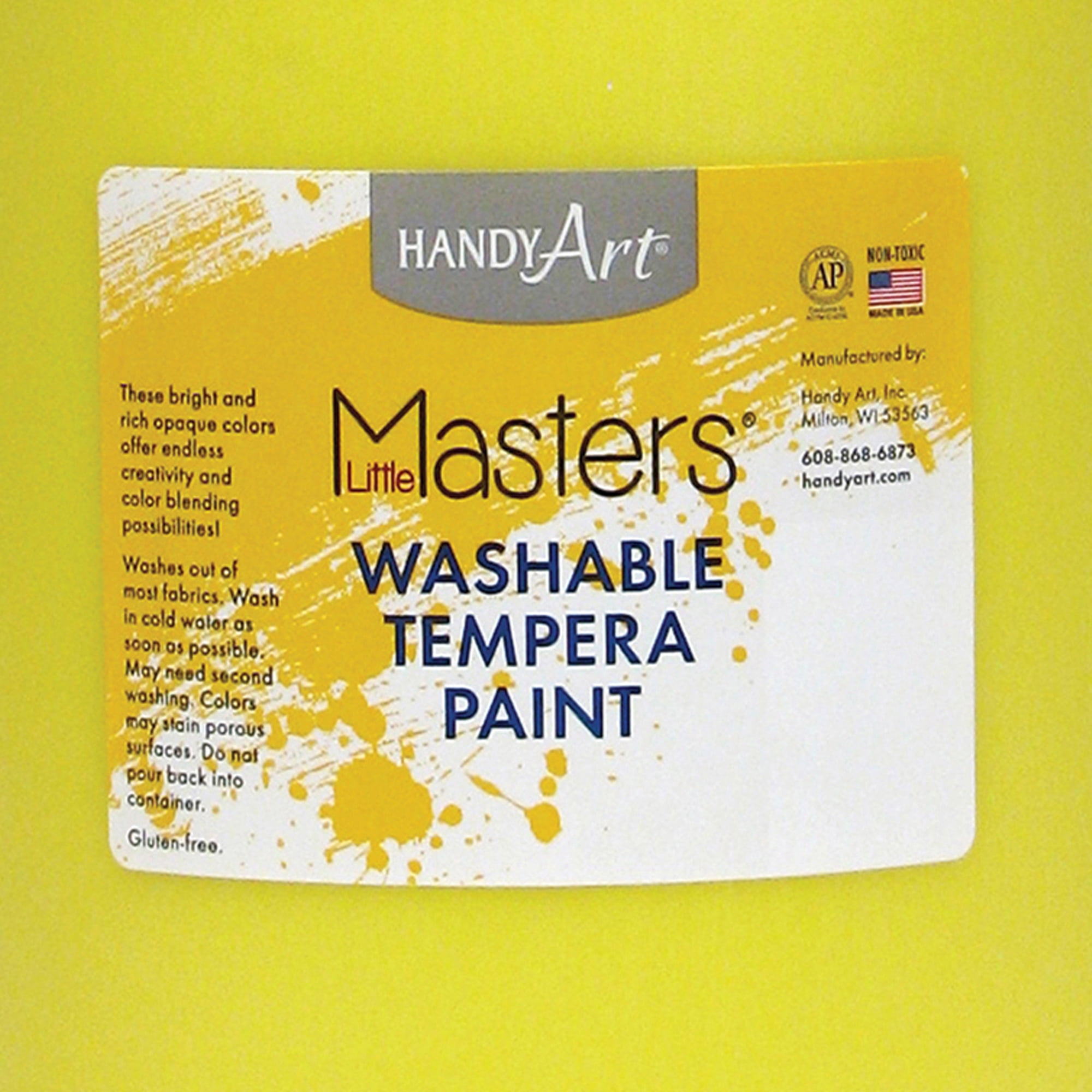 Little Masters™ Washable Paint, Yellow, Gallon