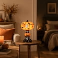thumbnail image 6 of Halloween Pumpkin Ghost Night Light, Orange Resin Table Lamp with Warm LED Glow, Spooky Decor for Bedroom Desk Bar Mantel Party Home, 6 of 6