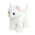 thumbnail image 2 of 2026 New Cat Plush Toys, Stuffed Animals Toys Cat Soft Pillow Toys, Animal Plush Toy Figurines, Super Adorable, Best Birthday Gifts for Holiday Xmas Easter for Friend and Family (Cat, White), 2 of 8