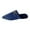 Blue, variant on Female Casual Shoes Ladies Fashion Solid Color Denim Half Slippers Pointed Toe Flat Casual Shoes