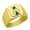 Gold, variant on Ladybug Heart Stainless Steel Signet Ring