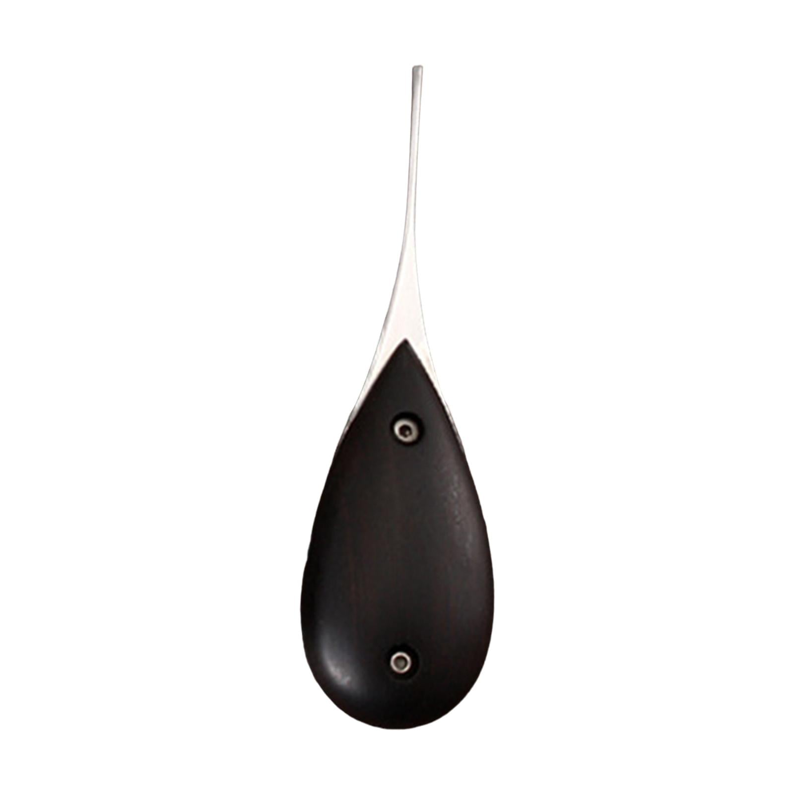 HOMYL Leather Hole Punch Marking Awl Wood Handle Leather Crafts Leather Sewing Awl Flat Point