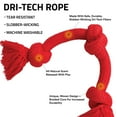 thumbnail image 2 of Playology Dri-Tech Rope, Beef Scented Red Dog Toy for Large to XL Dogs, 2 of 6