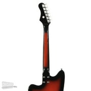 Silvertone 1478 Solidbody Electric Guitar Red Sunburst