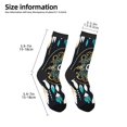 thumbnail image 2 of Goofa Boho Dreamcatcher Pattern Children's Crew Socks, Kids' Daily Wear and Sports Socks, Breathable Socks, Sports Socks, Moisture-Wicking Socks for Children, 2 of 6
