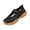 Black, variant on Women's Platform Orthopedic Sneakers Mesh Adjustable Strap Slip On Sneaker Summer Wide Width Non Slip Flatforms Low Top Arch Support Workout Shoe