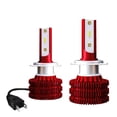 thumbnail image 1 of Amdohai 2Pcs Car LED Headlight Bulbs LED Driving Lamp All-in-one Conversion Kit H7 36W IP68 Waterproof, 1 of 8