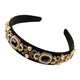 thumbnail image 1 of Diademas de cristal Vintage con cuentas de perlas simuladas para mujer, diademas con dijes de Metal de aleación de hojas y flores con diamantes de imitación a la moda, joyería para el cabello, 1 of 5