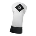thumbnail image 2 of Golf Club Head Cover Regalos de portada del club de golf que se ajustan a la mayoría de los golf club de golf PU cuero impermeable guardia de techo de 15x31cm, 2 of 8