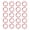 Red, variant on Ywmsfl 20 Pcs Book Rings 25mm Indexes Cards Rings Bookbinding Rings Easy to Use for Binding Paper Scrapbooks and Albums