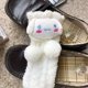 thumbnail image 3 of Sanrio Hello Kitty My Melody Cinnamoroll calcetines de terciopelo Coral Linda muñeca 3D de dibujos animados medias de tubo cálido grueso terciopelo Coral, 3 of 4