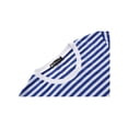 thumbnail image 6 of Unique Bargains Men's Long Sleeve Pullover Top Crew Neck Striped T-Shirts 46 Blue and White, 6 of 7