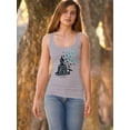 thumbnail image 2 of Sitting Buddha Racerback Tank Women -Image by Shutterstock, Female x-Small, 2 of 4