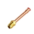 thumbnail image 3 of 45 Degree Copper Tube Brass Pipe Fitting Connector Adapeter For Air conditioner, 3 of 8