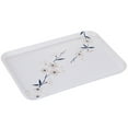 thumbnail image 2 of Riguas Snack Tray Floral Design Heat Resistant Display Melamine Cherry Blossom Pattern Dining Table Coffee Cup Plate for Kitchen, 2 of 8
