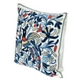 thumbnail image 3 of Mystical Peacock Decorative Embroidery Throw Pillow Cover Set of 2, 3 of 6