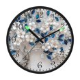 thumbnail image 2 of Voice Activated Clock with Glow Light 12 Inch Large Silent Wall Clock Battery Operated for Home Decor Stunning Tree, 2 of 8
