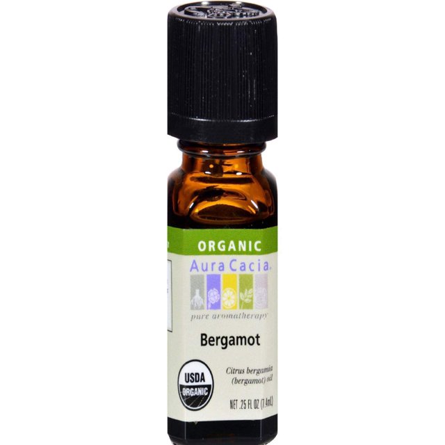 Aceite esencial Aura Cacia Bergamota 7,4 ml 100% orgánico puro