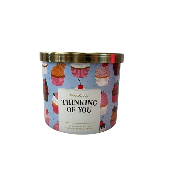Goose Creek Thinking of You Scented 3 Wick Candle 14.5 oz