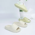 thumbnail image 4 of Pillow Slippers for Women and Men, Soft Summer Cloud Sandals, Non Slip Quick Drying Shower Slides, Cushioned Thick Sole, Comfort Indoor and Outdoor Shoes, 4 of 9