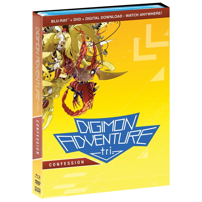 Digimon Adventure Tri.: Confession (Blu-ray + DVD), Shout Factory