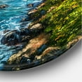 thumbnail image 3 of Designart 'Traditional Bulgarian River and House' Lake House Circle Metal Wall Art 11x11 - Disc of 11, 3 of 5